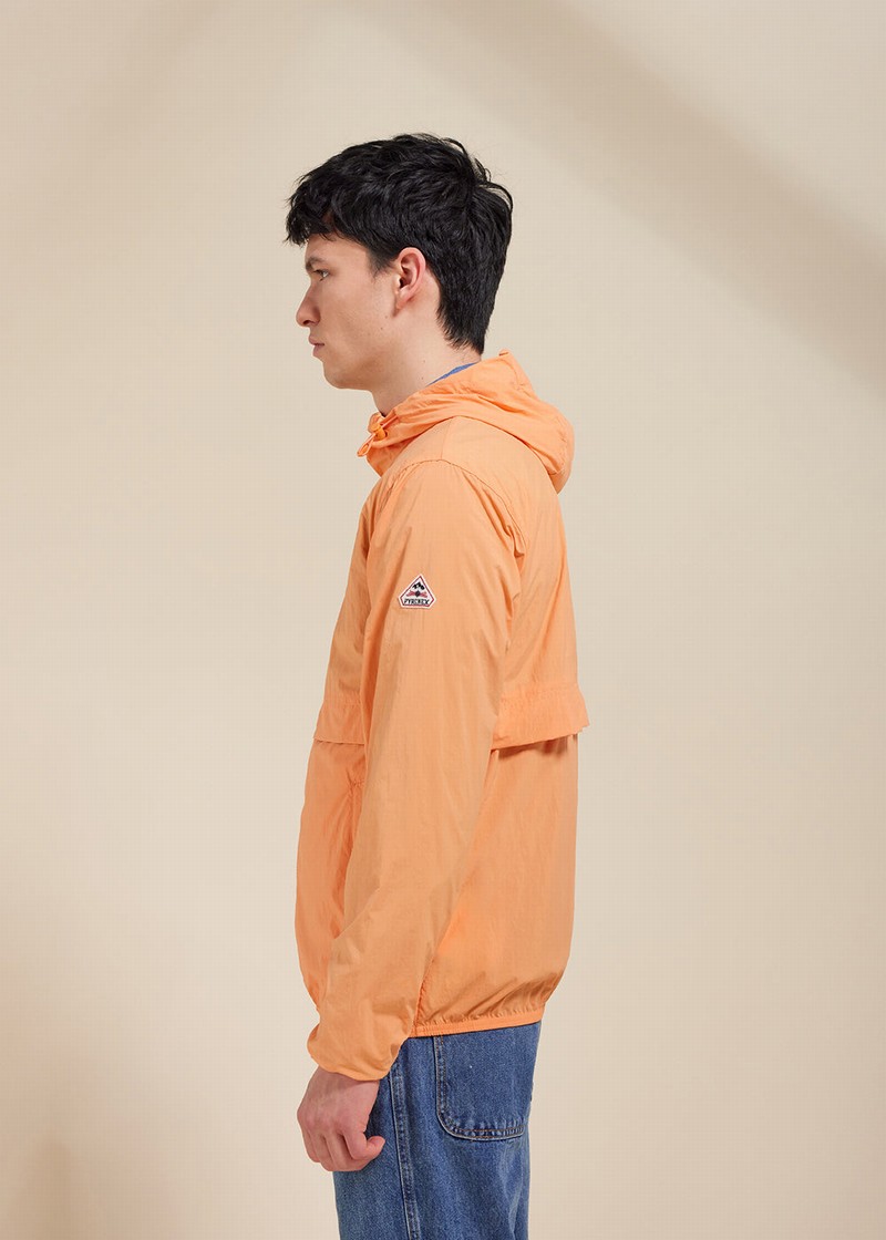 Men Pyrenex Ridge Windbreaker Orange | HIZ530Z9349