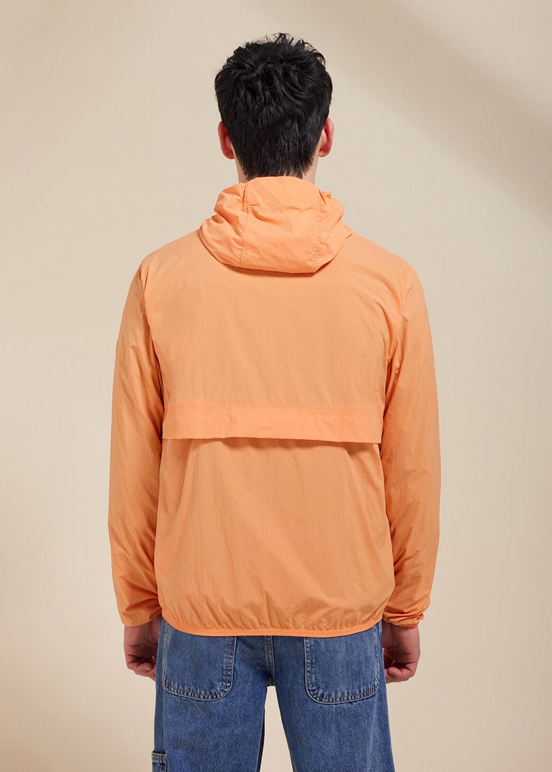 Men Pyrenex Ridge Windbreaker Orange | HIZ530Z9349