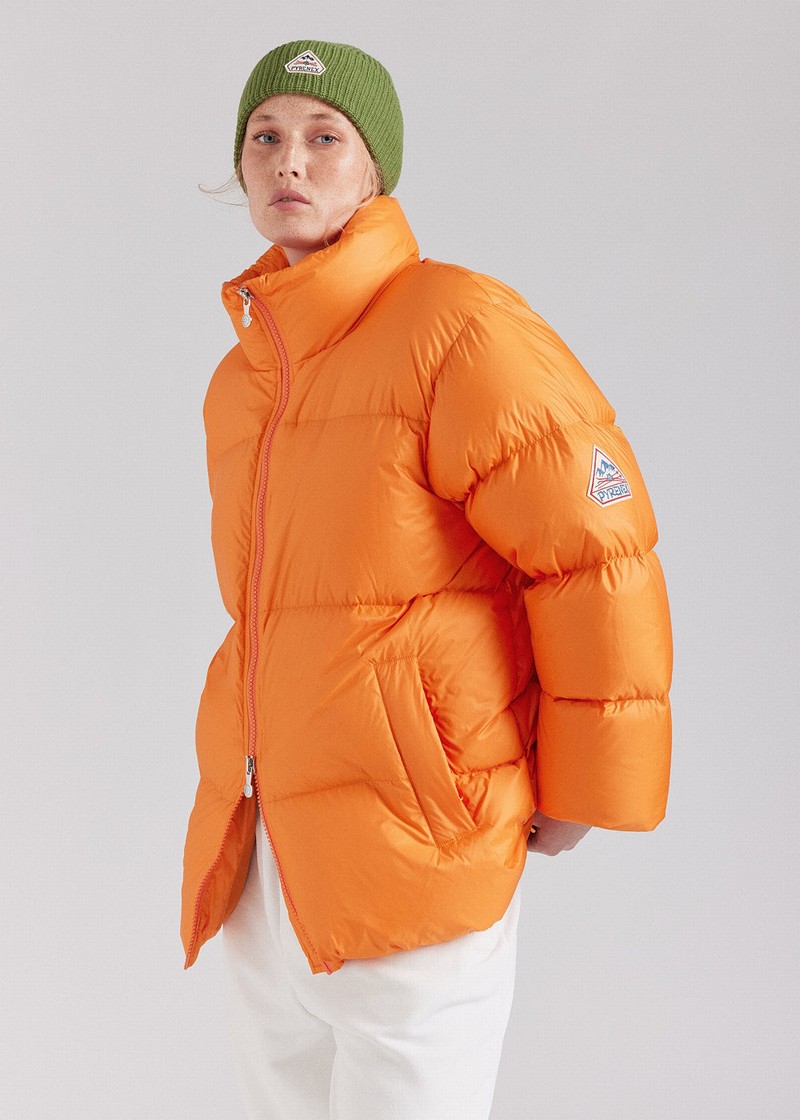 Men Pyrenex Shift Down Jackets Orange | HVD611D9342