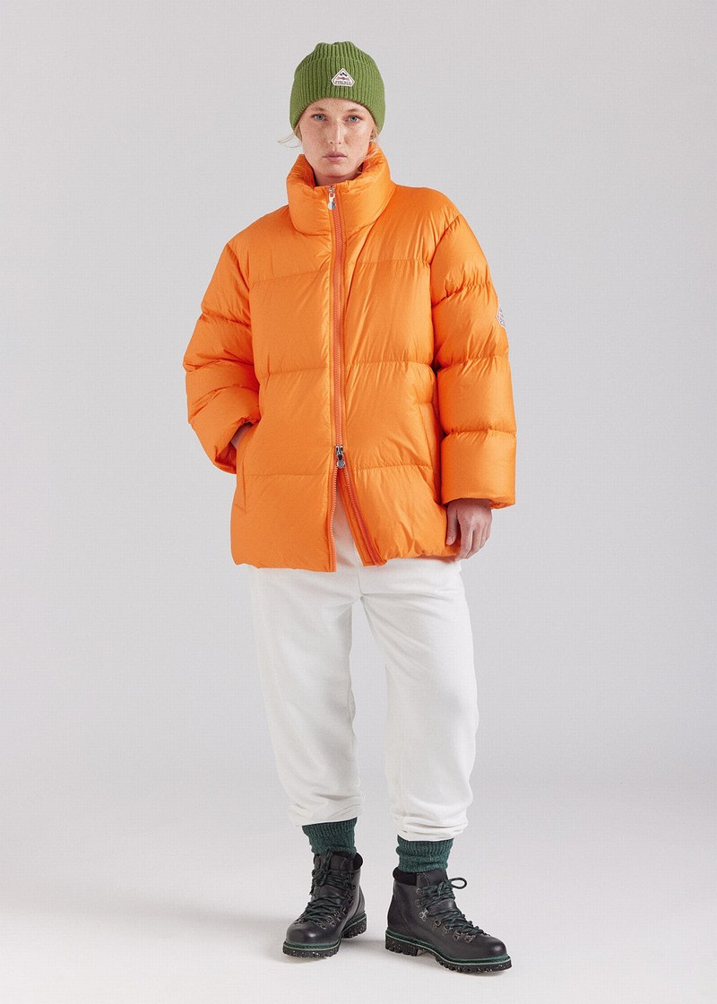 Men Pyrenex Shift Down Jackets Orange | HVD611D9342