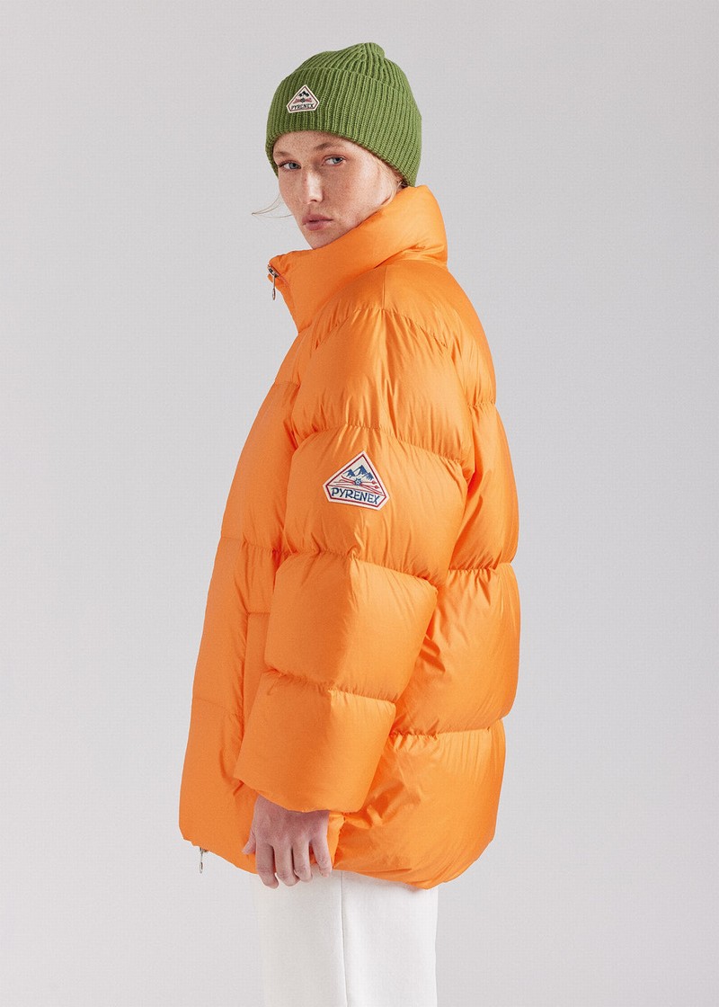 Men Pyrenex Shift Down Jackets Orange | HVD611D9342