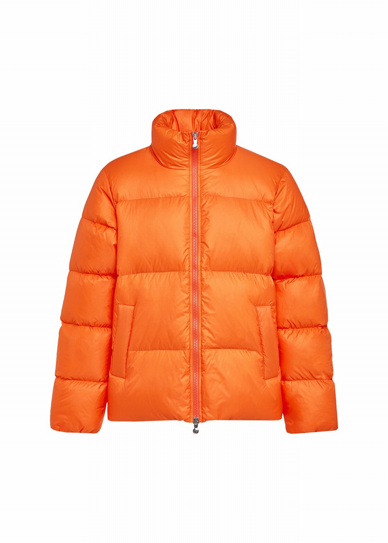 Men Pyrenex Shift Down Jackets Orange | HVD611D9342