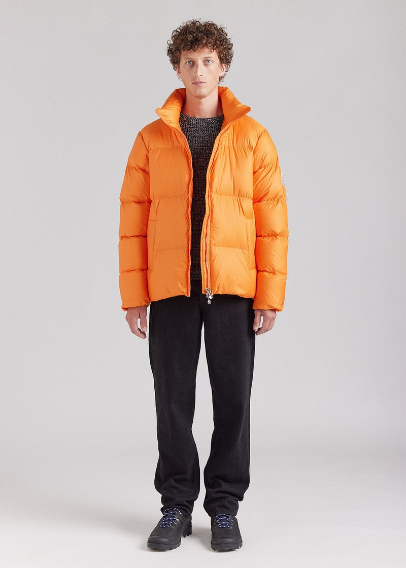 Men Pyrenex Shift Down Jackets Orange | HME255E4215