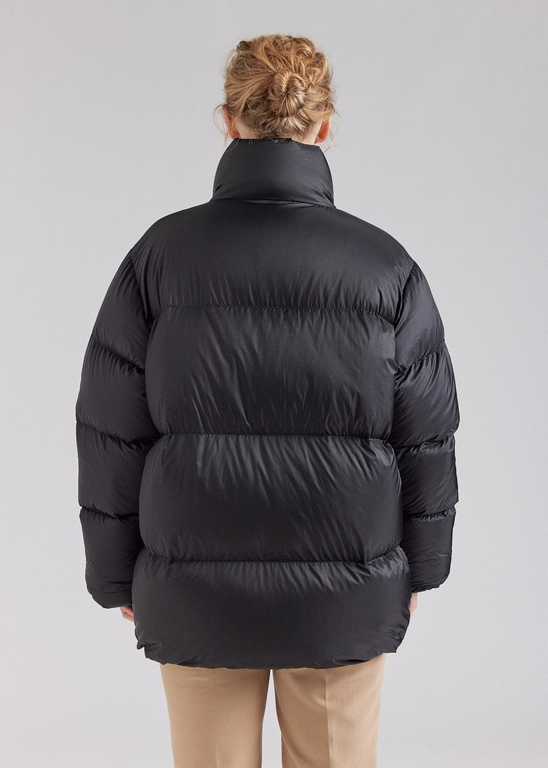 Men Pyrenex Shift Ripstop Warm Down Jackets Black | HGH362H8665