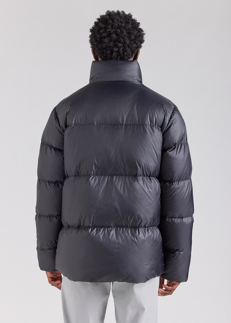 Men Pyrenex Shift Warm Down Jackets Black | HEK700K0911