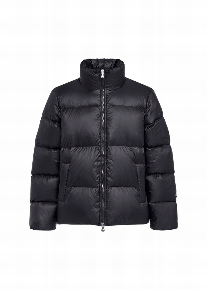 Men Pyrenex Shift Warm Down Jackets Black | HEK700K0911