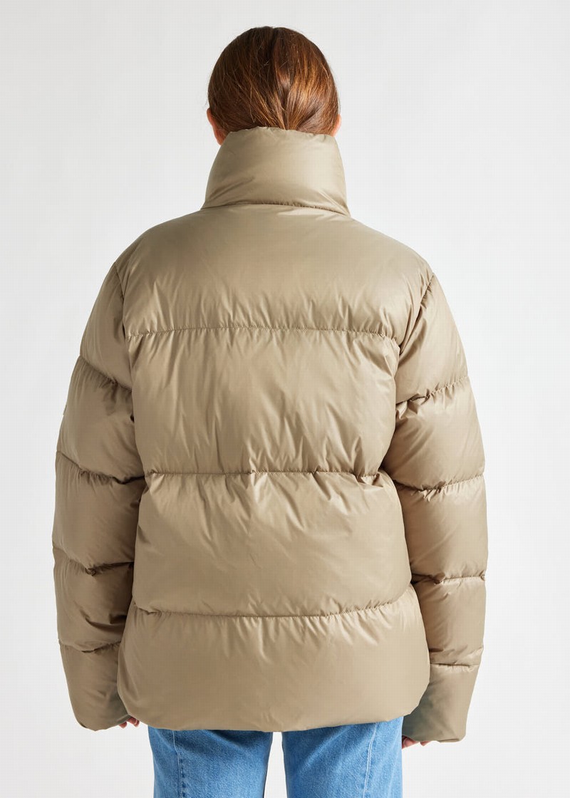 Men Pyrenex Shift Warm Down Jackets Olive | HMJ674J3671