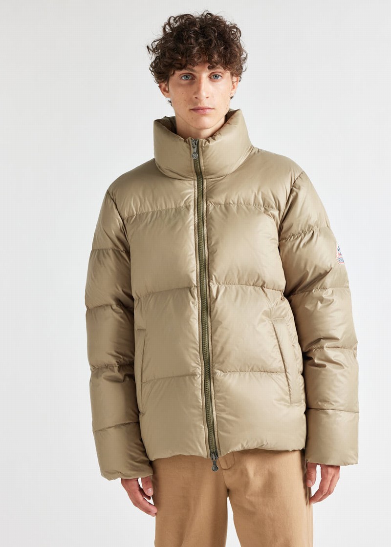 Men Pyrenex Shift Warm Down Jackets Olive | HMJ674J3671