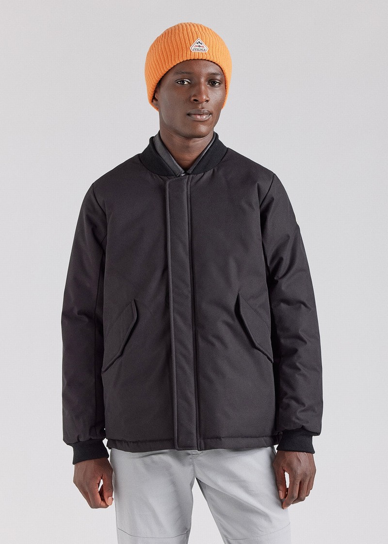 Men Pyrenex Soulom Down Jackets Black | HSF992F7837