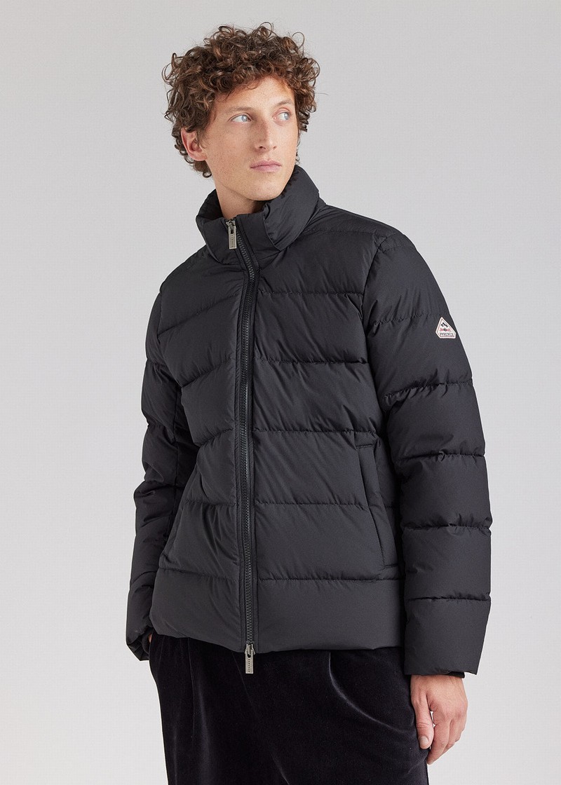 Men Pyrenex Spoutnic Down Jackets Black | HTG807G8823