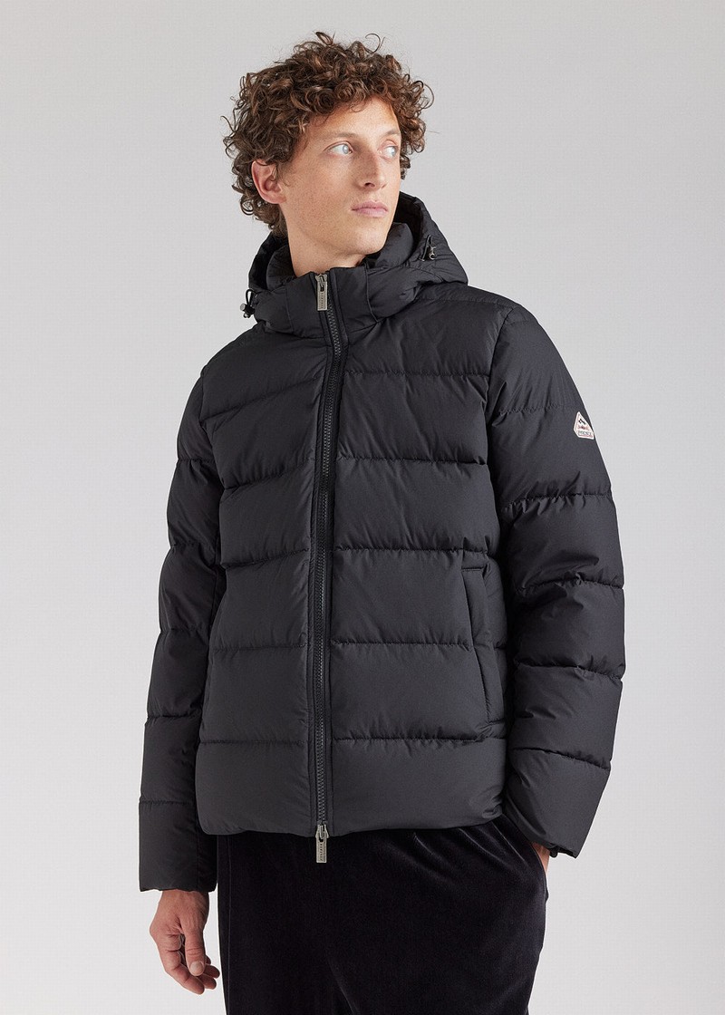 Men Pyrenex Spoutnic Down Jackets Black | HTG807G8823