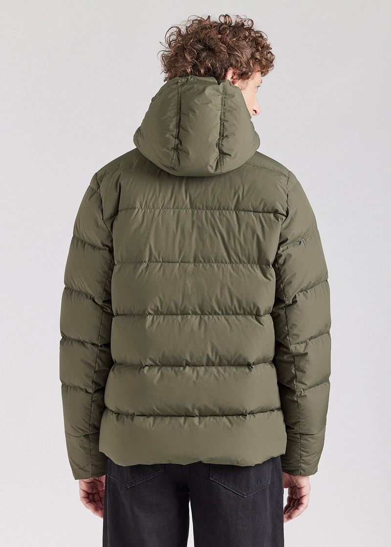 Men Pyrenex Spoutnic Down Jackets Green | HLF078F6392