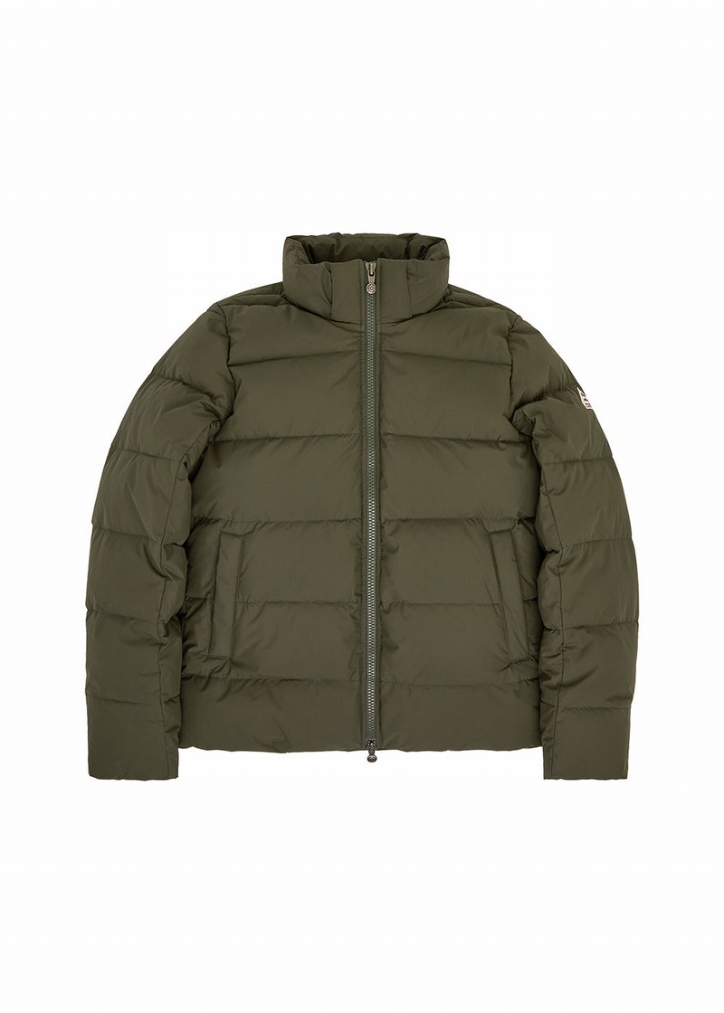 Men Pyrenex Spoutnic Down Jackets Green | HLF078F6392