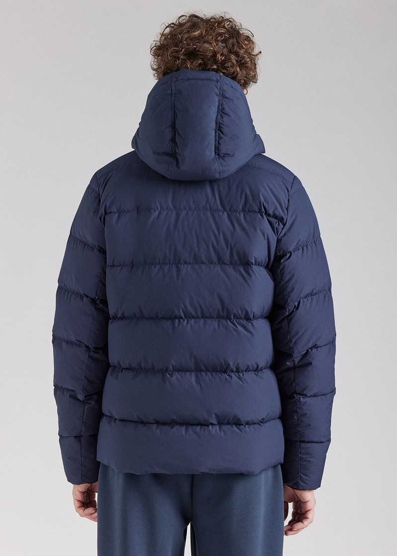 Men Pyrenex Spoutnic Down Jackets Navy | HAB777B9396