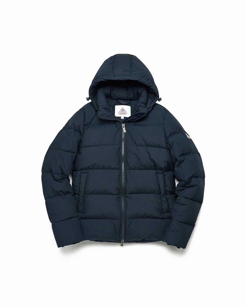 Men Pyrenex Spoutnic Down Jackets Navy | HAB777B9396