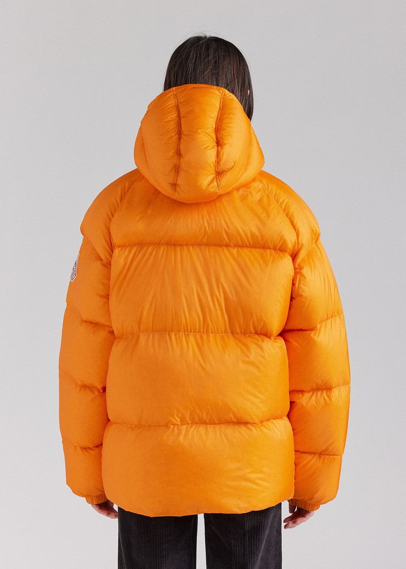 Men Pyrenex Sten Ripstop Cadium Down Jackets Yellow | HOF169F8338