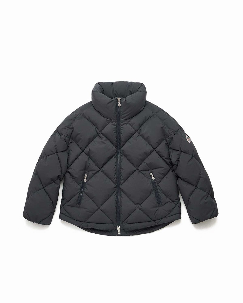 Women Pyrenex Adele Oversized Down Jackets Grey | HPI549I0400