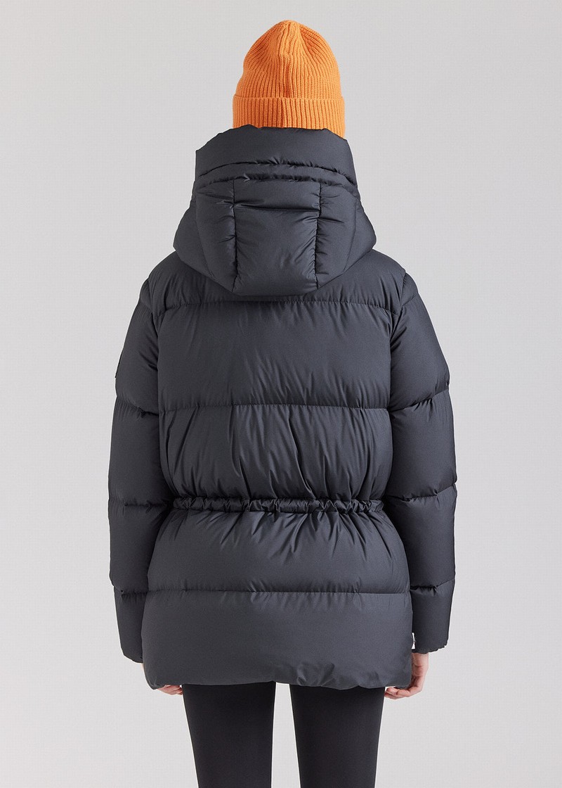 Women Pyrenex Amelia Down Jackets Black | HLY108Y7698