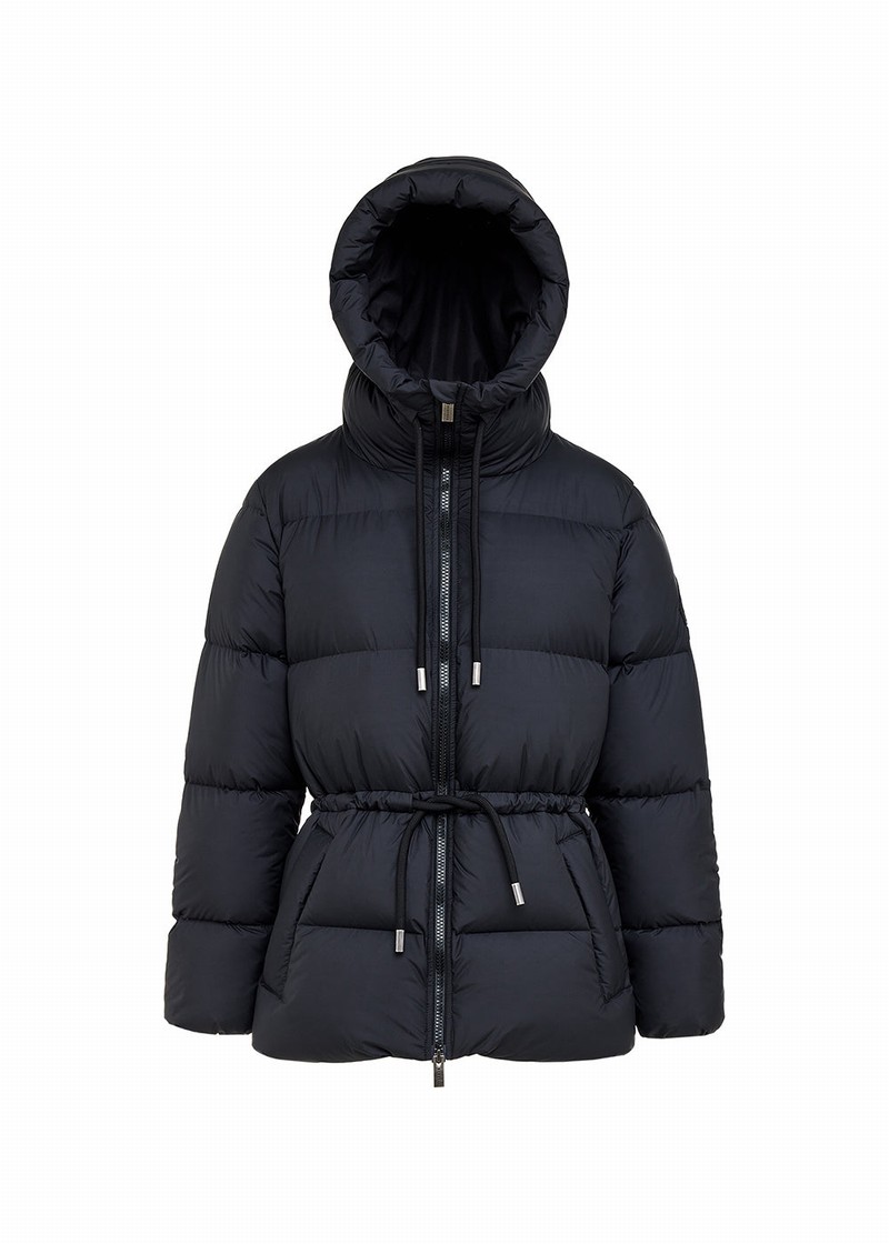 Women Pyrenex Amelia Down Jackets Black | HLY108Y7698