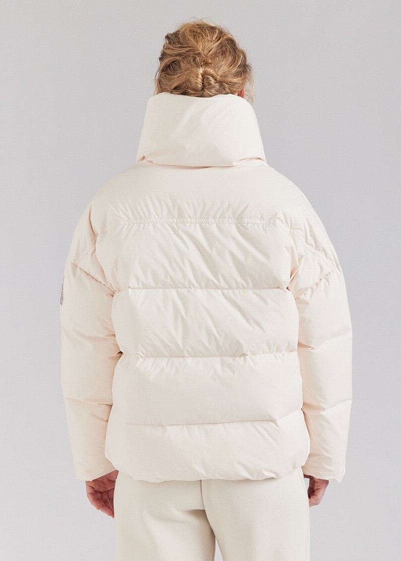 Women Pyrenex Judith Warm Down Jackets White | HNB709B9528