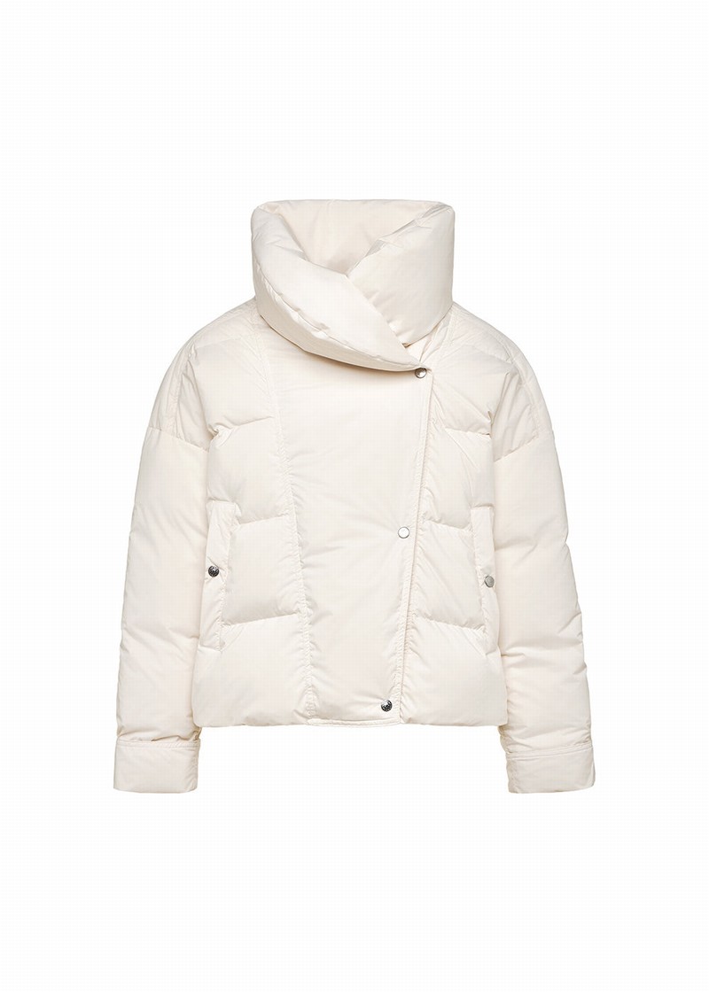 Women Pyrenex Judith Warm Down Jackets White | HNB709B9528