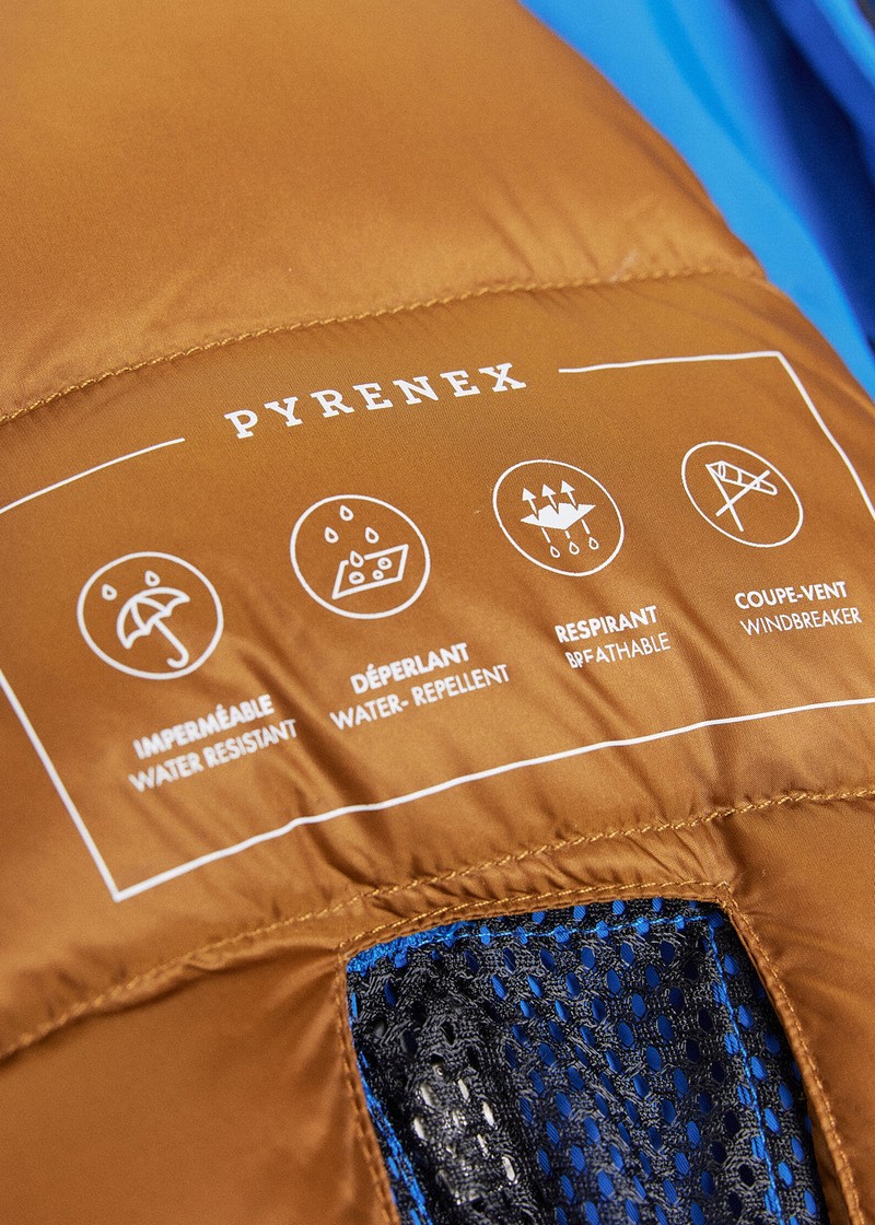 Women Pyrenex Nova Down Coats Blue | HQK834K5173