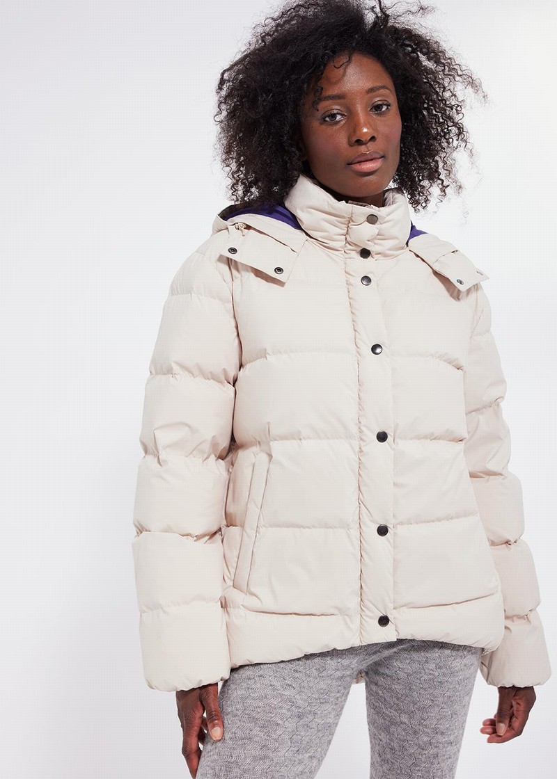 Women Pyrenex Plume 2 Down Jackets White | HTL237L3430