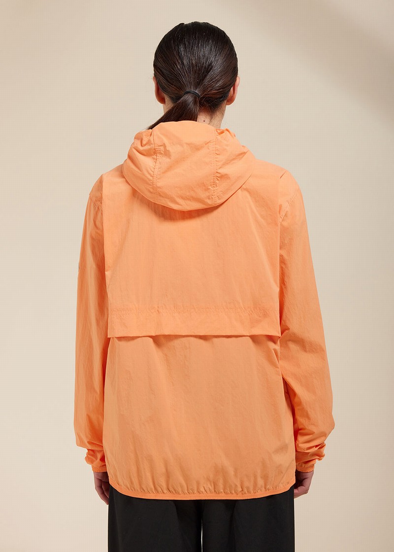 Women Pyrenex Ridge Windbreaker Orange | HVS024S6516