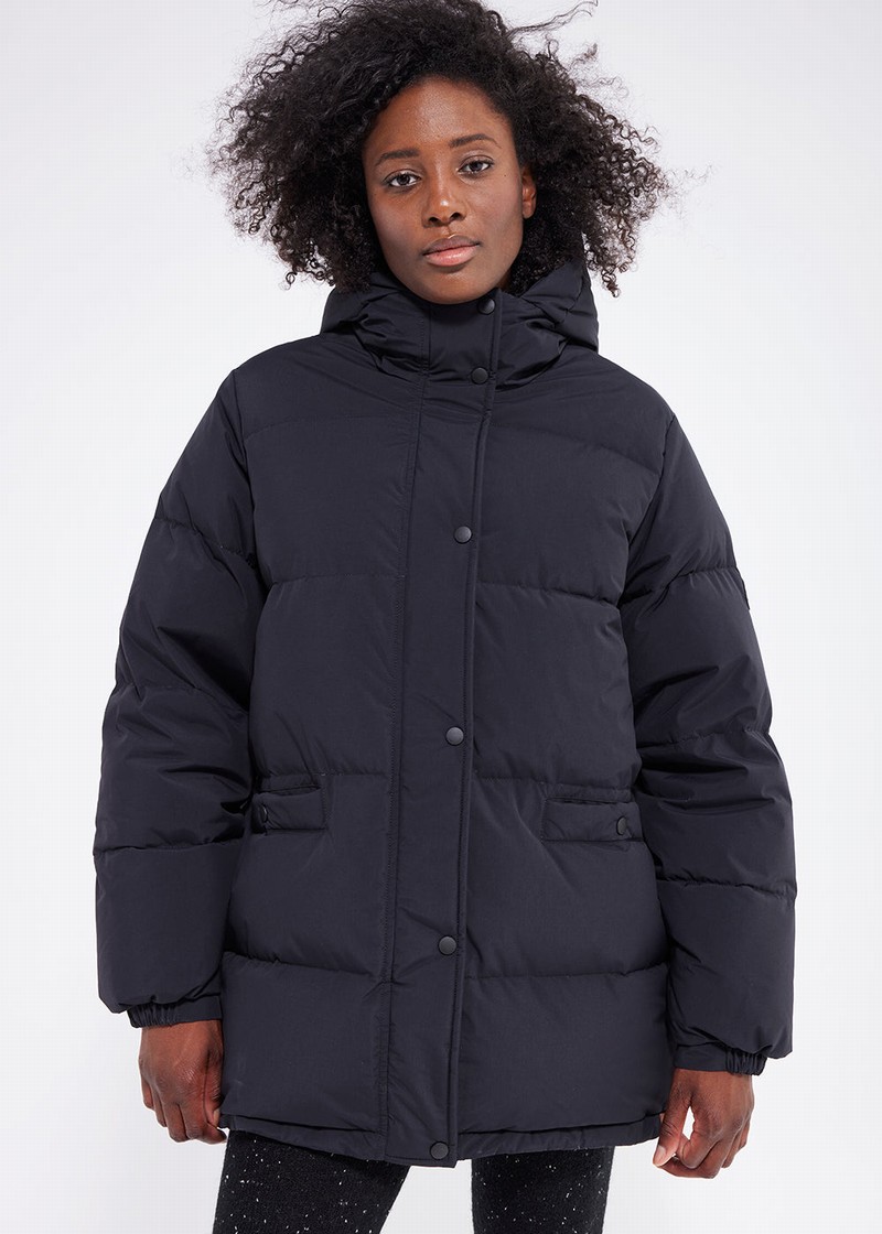 Women Pyrenex Roseanna Getty Down Jackets Black | HYB544B9211