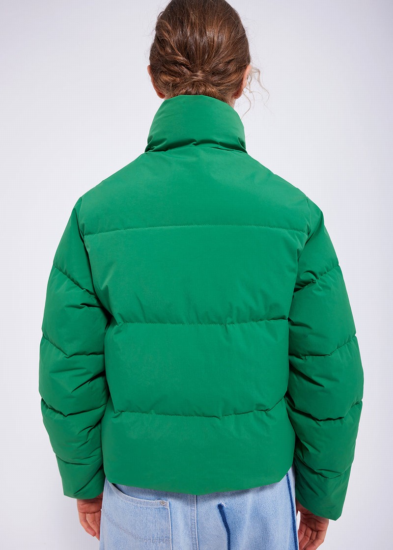 Women Pyrenex Roseanna Lodge Down Jackets Green | HIU256U0121