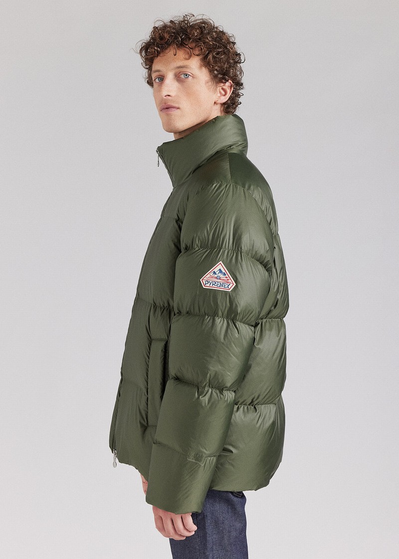 Women Pyrenex Shift Warm Down Jackets Green | HGU896U0281