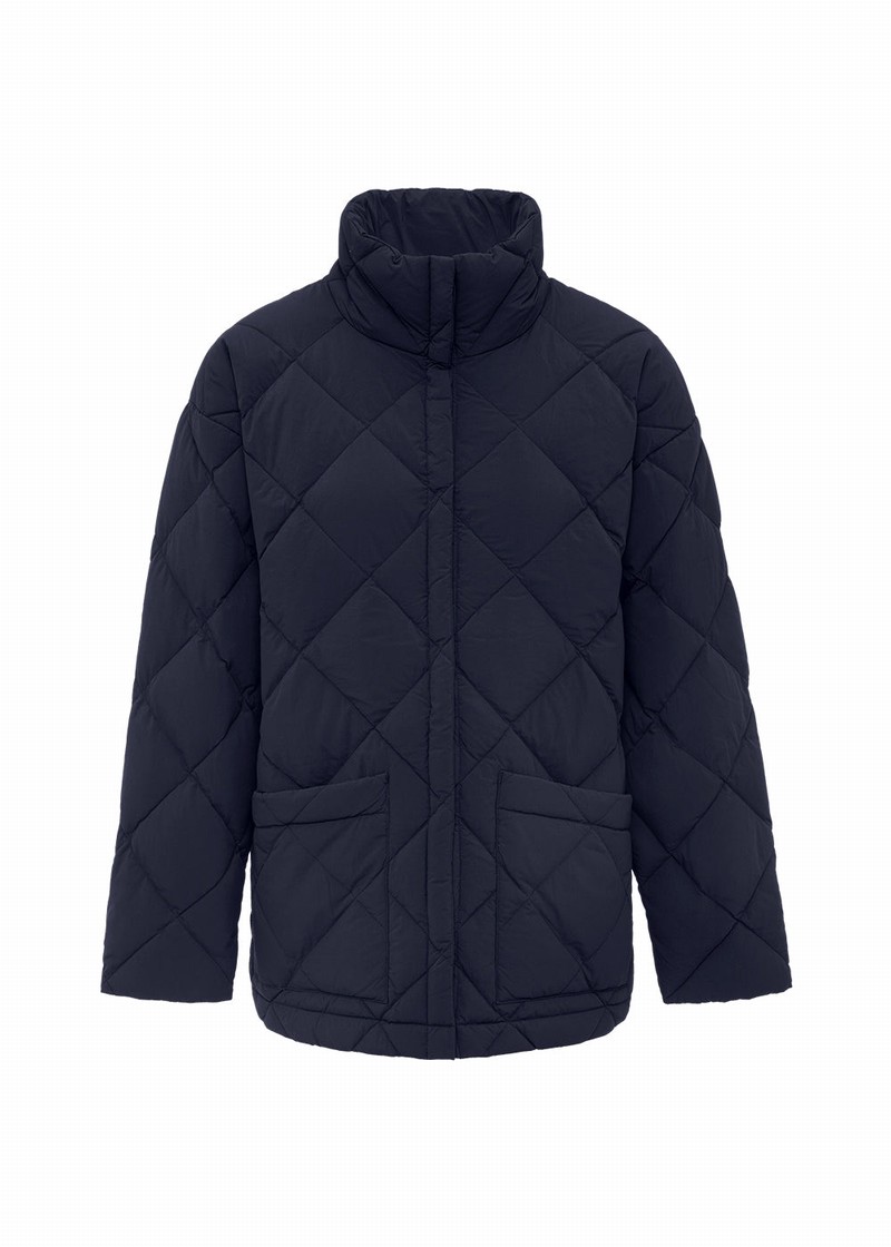 Women Pyrenex Valley Mid-length Down Jackets Black | HRH930H1185