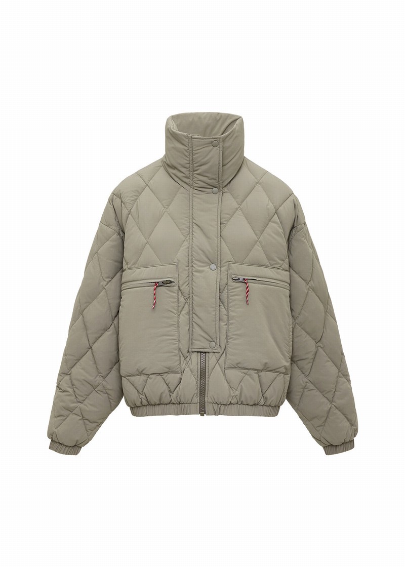 Women Pyrenex X Roseanna Friday Down Jackets Olive | HXO599O7717