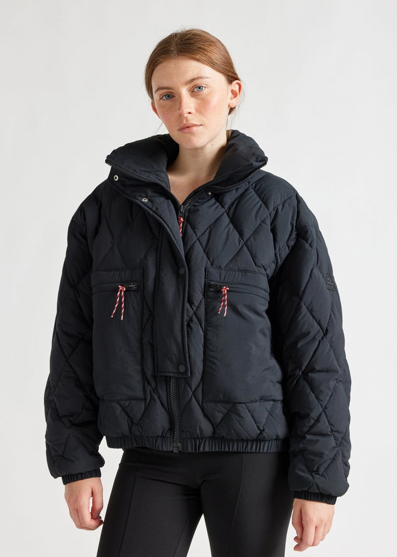 Women Pyrenex X Roseanna Friday Down Jackets Black | HIV466V2448