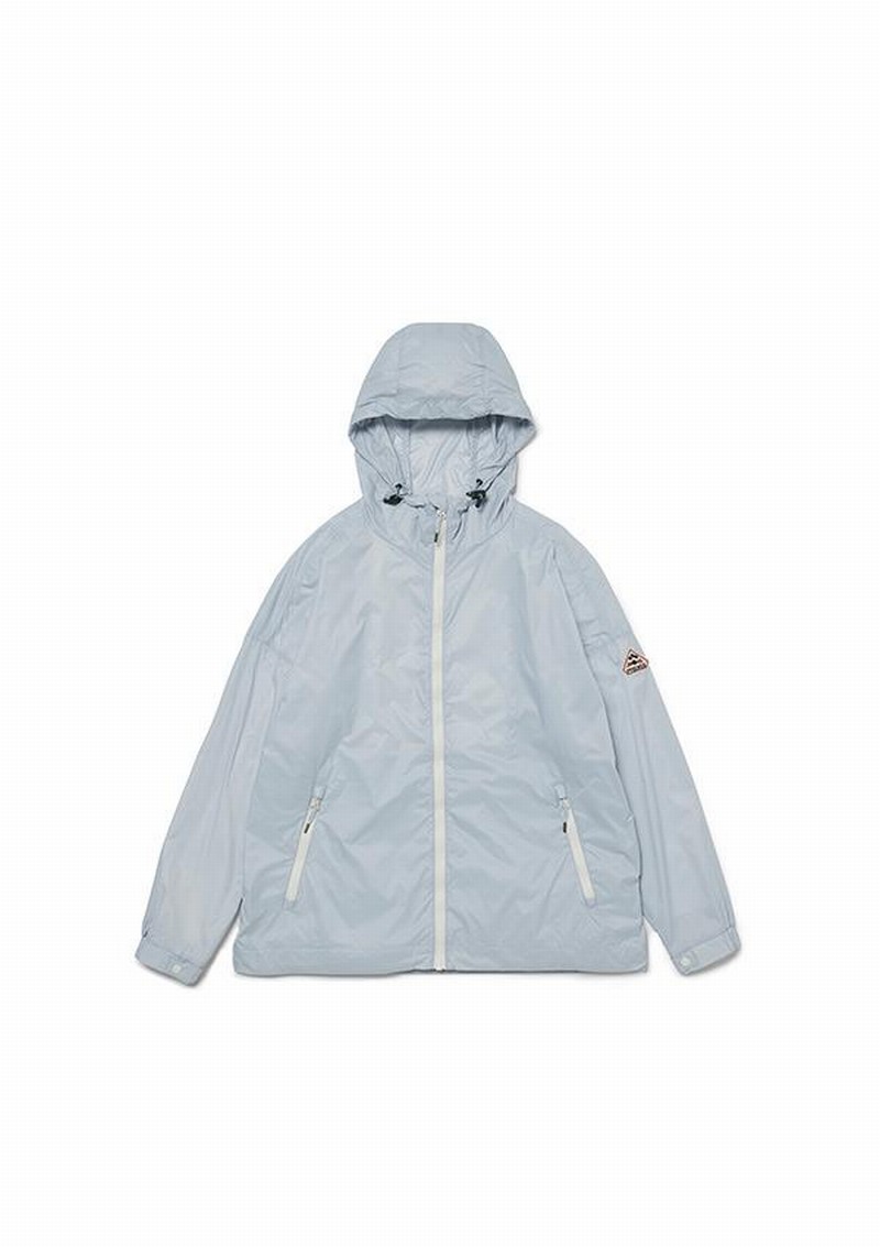 Women Pyrenex Zinnia Windbreaker Grey | HSV582V5014