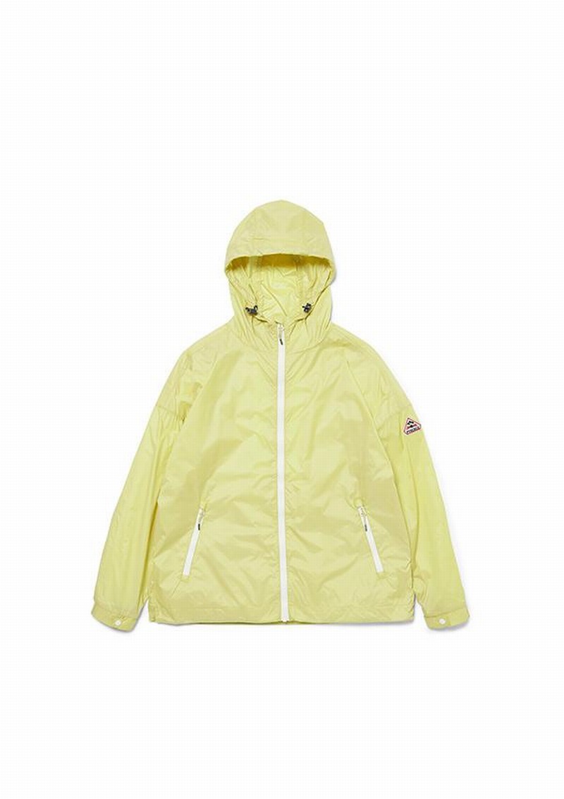 Women Pyrenex Zinnia Windbreaker Yellow | HGQ232Q8733